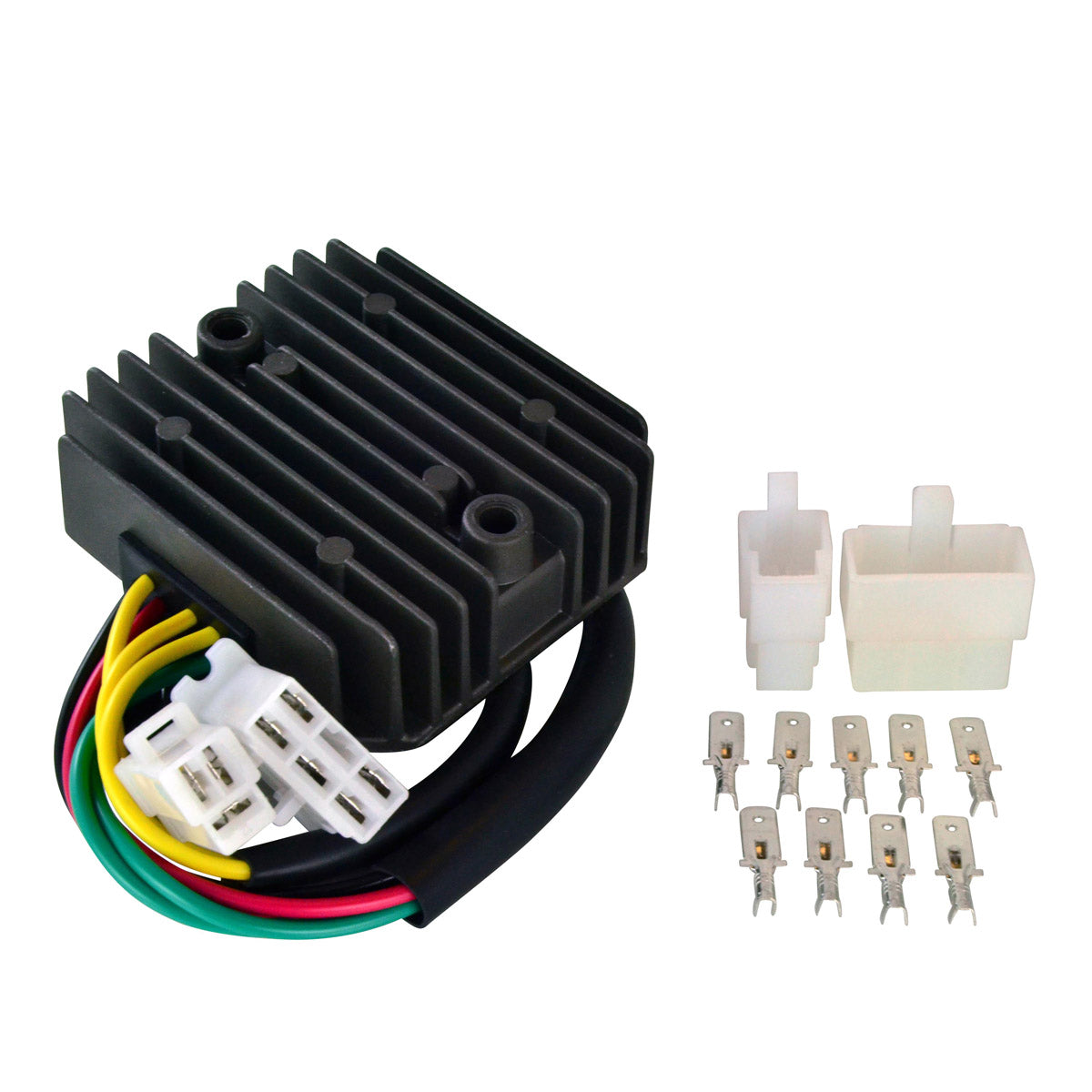 Photo of Voltage Regulator for Honda CH 250 | CX 500 / 650 | VF 500 / 750 / 1100 | GL 500 / 650 1981-1990 | # 31600-MA1-008 by RM STATOR - Premium for UTVs / Side by Sides