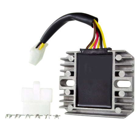 Photo of Voltage Regulator for Kawasaki Ninja EX 250 500 | Vulcan 500 EN 450 / 500 | Eliminator 250 | KLE500 1972-2009 21066-1030 by RM STATOR - Premium for UTVs / Side by Sides