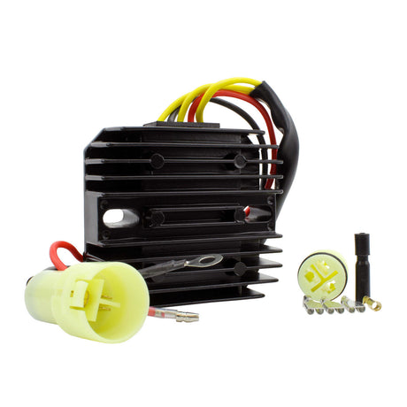 Photo of Voltage Regulator Rectifier for Yamaha F 75 / F 80 / F 90 / F 100 TLR TXR TJR 1999-2004 | Mercury 75HP 90HP 4 CYL Carb by RM STATOR - Premium for UTVs / Side by Sides
