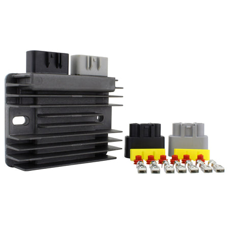 Photo of Voltage Regulator for Aprilla RS 660 | Tuareg / Tuono 660 | Kawasaki KAF 400 Mule 2019-2024 | # 21066-0767 1A012332 by RM STATOR - Premium for UTVs / Side by Sides