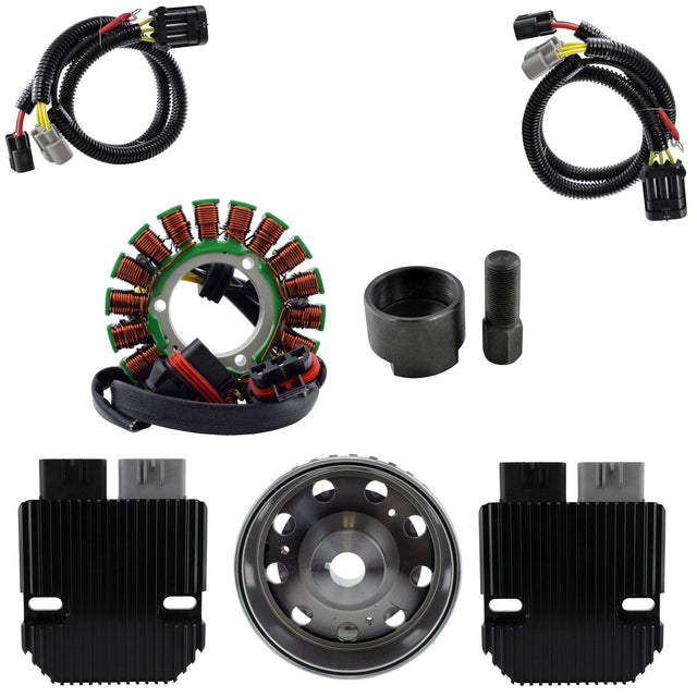 Photo of REVOLT Regulator + SPLYT Stator + Flywheel + Puller for Polaris RZR | Ranger 900 1000 | Sportsman 570 2012-2025 4012941 by RM STATOR - Premium for UTVs / Side by Sides
