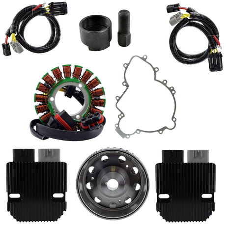 Photo of REVOLT Regulator + SPLYT Stator + Flywheel + Gasket for Polaris RZR | Ranger 900 1000 | Sportsman 570 2012-2025 4012941 by RM STATOR - Premium for UTVs / Side by Sides