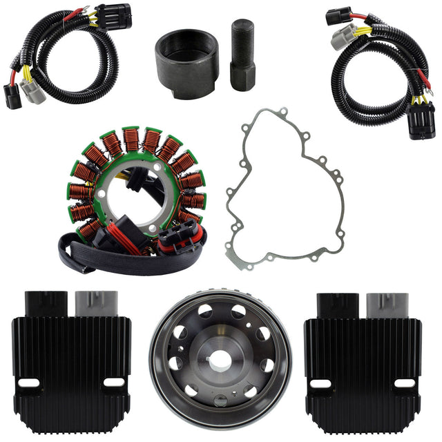 Photo of REVOLT Regulator + SPLYT Stator + Flywheel + Gasket for Polaris RZR | Ranger 900 1000 | Sportsman 570 2012-2025 4012941 by RM STATOR - Premium for UTVs / Side by Sides