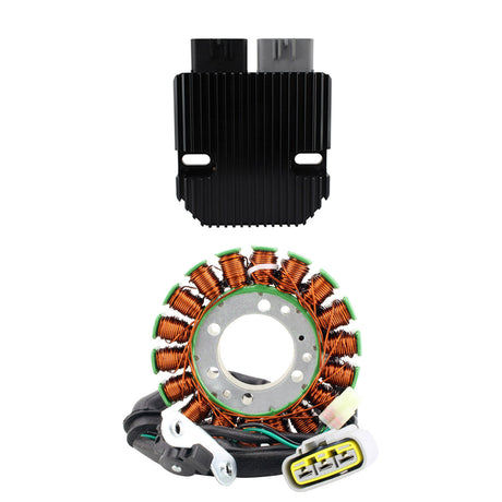 Photo of REVOLT Voltage Regulator + Stator for Triumph Street Triple 675 | Street Triple 675 R 2008-2020 OEM # T1300057 by RM STATOR - Premium for UTVs / Side by Sides