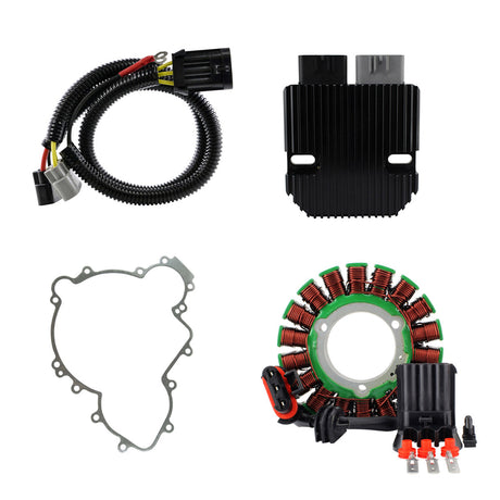 Photo of REVOLT Voltage Regulator + Stator + Harness + Gasket for Polaris RZR 900 | XP RZR 4 | XP RZR 1000 2013-2018 | 4014839 by RM STATOR - Premium for UTVs / Side by Sides
