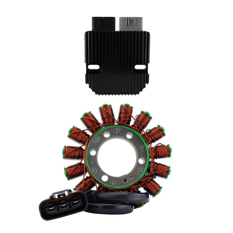 Photo of REVOLT Voltage Regulator + Generator Stator for Honda CBR 600 RR 2013-2024 CBR600RR 31120-MJC-D01 by RM STATOR - Premium for UTVs / Side by Sides