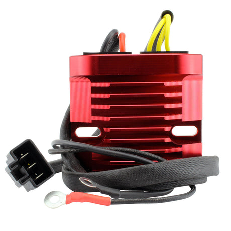 Photo of Machined Aluminum Mosfet Regulator with Bypass for Honda CBR 600 | VFR 800 2000-09 | Triumph Daytona 675 R 2006-2020 by RM STATOR - Premium for UTVs / Side by Sides