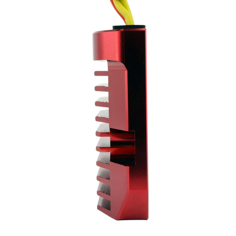 Photo of RMSTATOR Red Aluminum Mosfet Regulator for Suzuki Boulevard C50 / C90 | GSXR 600 / 750 / 1000 2001-2019 | # 32800-47H00 by RM STATOR - Premium for UTVs / Side by Sides