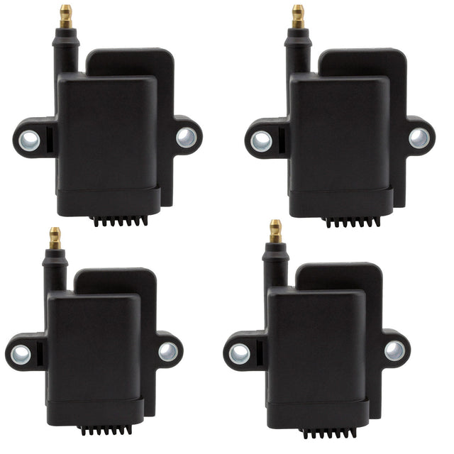 Photo of 4-Pack Ignition Coils for Mercury QC4V 860 / 1100 / 1350 / 1550 / 1650 | DFI 200 / 225 / 250 | V-135 / V-150 / V-175 by RM STATOR - Premium for UTVs / Side by Sides