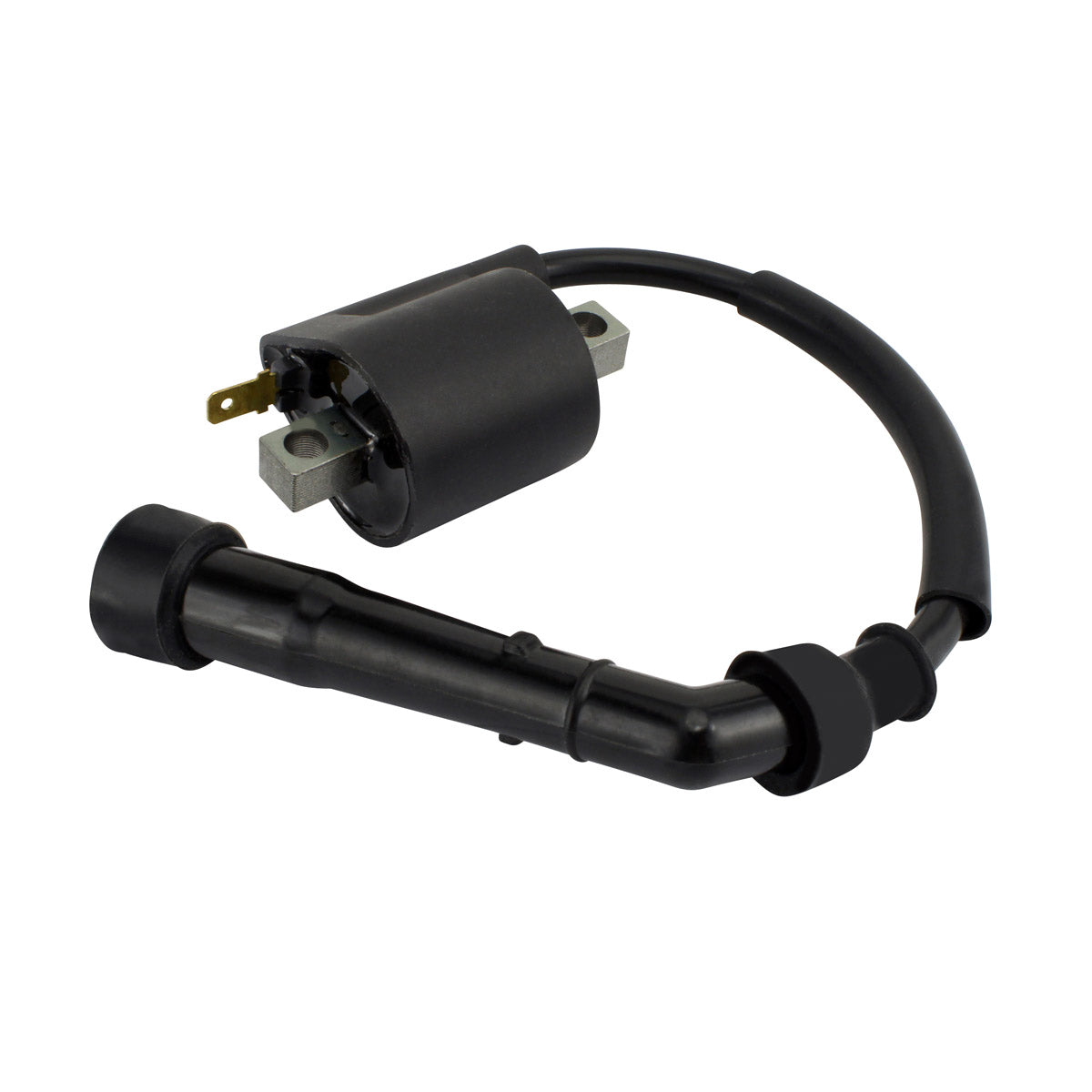 Photo of External Ignition Coil with Cap for Suzuki DRZ 400 2000-2024 | LTZ 400 Quadsport 2003-2008 OEM# 33510-48B10 33410-09F00 by RM STATOR - Premium for UTVs / Side by Sides