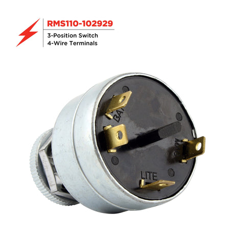 Photo of 3-Pos. Ignition Key Switch for Ski-Doo Formula 380 500-700 | Grand Touring 700 | MX Z 550 600 | Skandic 500 1997-2011 by RM STATOR - Premium for UTVs / Side by Sides