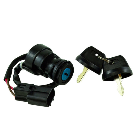 Photo of 2-Position Ignition Key Switch for Yamaha YFM 400 Big Bear | YFM 700 Raptor | YFZ 450R 2002-2024 | # 4SH-82510-01-00 by RM STATOR - Premium for UTVs / Side by Sides