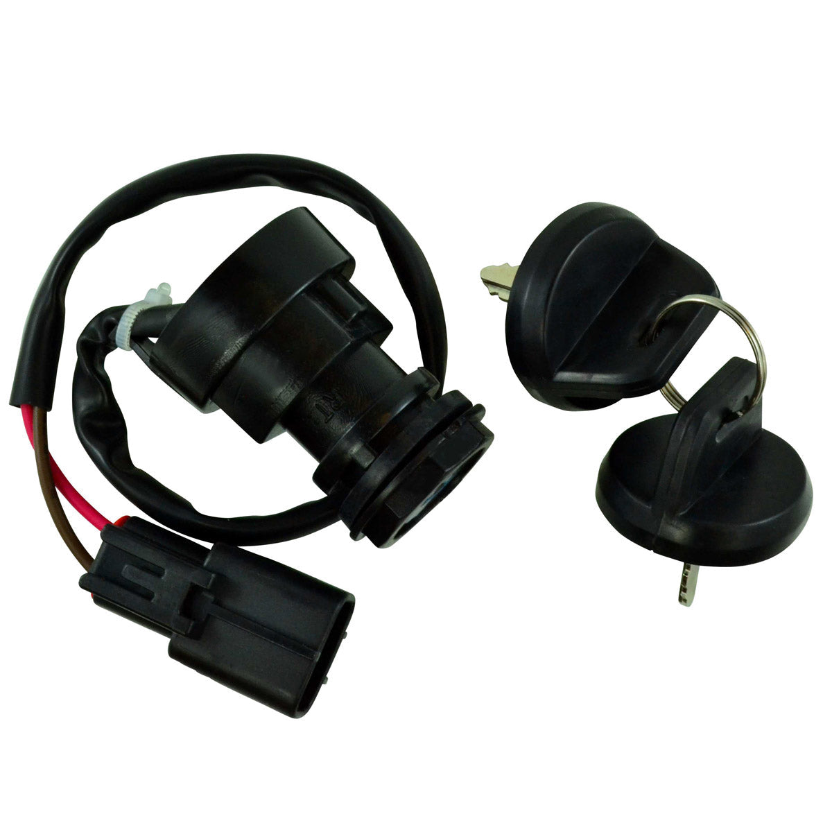 Photo of 2-Position Ignition Key Switch for Yamaha YFM 400 Big Bear | YFM 700 Raptor | YFZ 450R 2002-2024 | # 4SH-82510-01-00 by RM STATOR - Premium for UTVs / Side by Sides