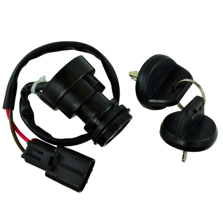 Photo of 2-Position Ignition Key Switch for Yamaha YFM 400 Big Bear | YFM 700 Raptor | YFZ 450R 2002-2024 | # 4SH-82510-01-00 by RM STATOR - Premium for UTVs / Side by Sides