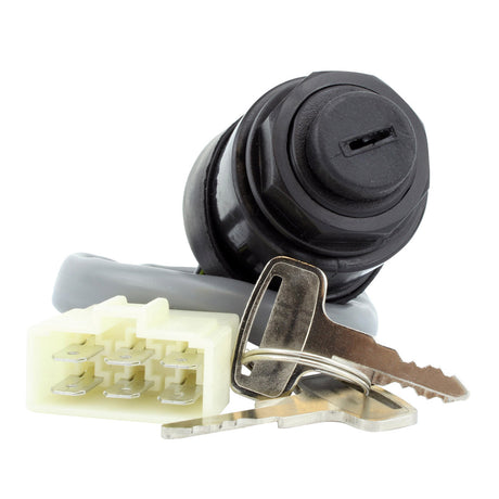 Photo of 3-Pos. Ignition Key Switch for Kawasaki KAF KAF 300 Mule | 400 Mule | 540 Mule | 620 Mule | KAF 950 Mule | 1990-2023 by RM STATOR - Premium for UTVs / Side by Sides