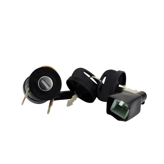 Photo of 2-Pos Ignition Key Switch for Polaris Sportsman 90 / Predator / Outlaw 50 90 / Scrambler 90 2001-2024 | OEM# 0453417 by RM STATOR - Premium for UTVs / Side by Sides