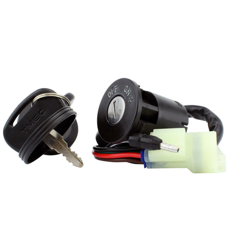 Photo of 3-Pos Ignition Key Switch for Arctic Cat 150 Utility 2x4 2009-2019 OEM Repl.# 3305-756 by RM STATOR - Premium for UTVs / Side by Sides
