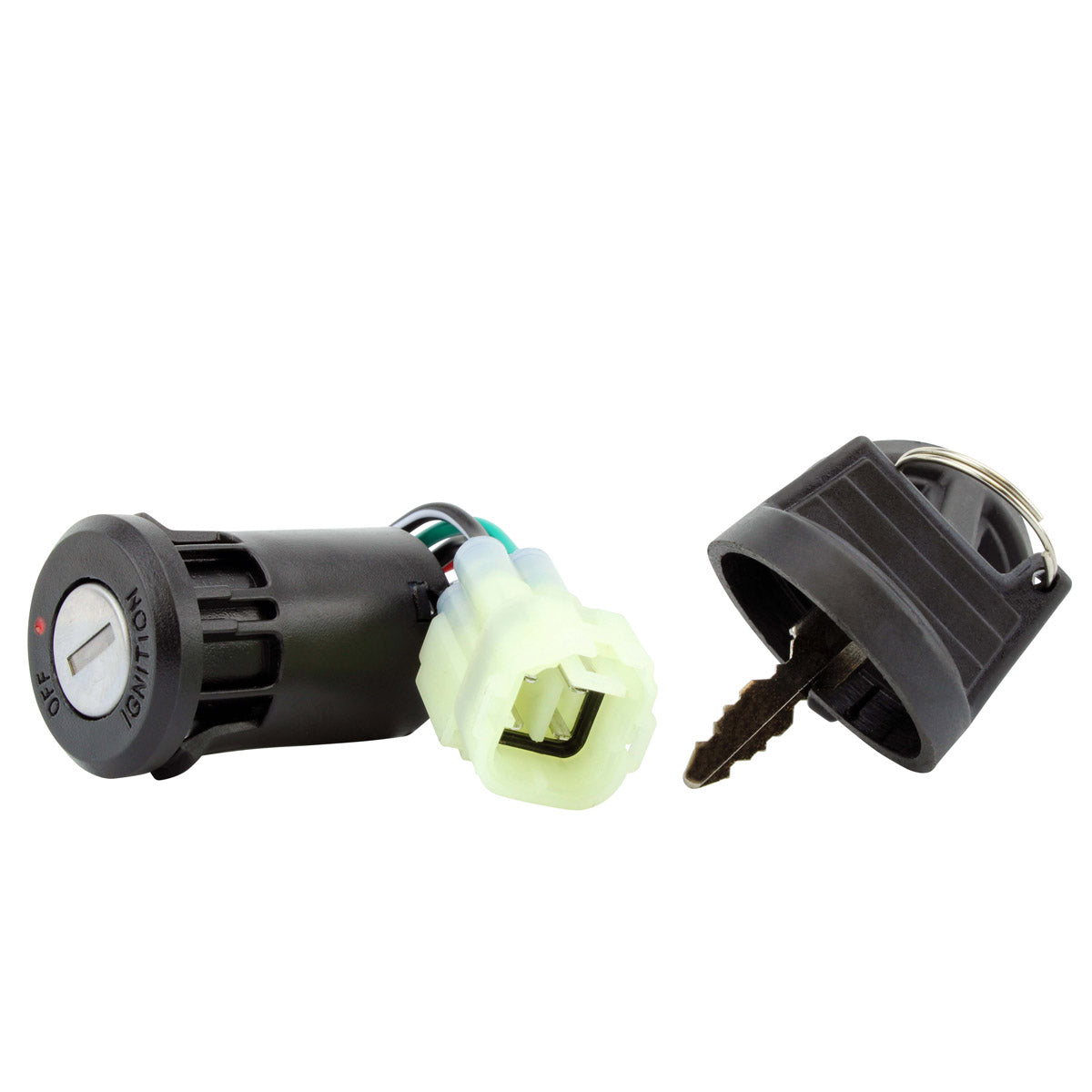 Photo of 2-Pos. Key Switch for Arctic Cat 50 / 90 Utility | Alterra 90 | Kawasaki KFX 50 / 90 2006-2023 | 27005-Y002 3303-423 by RM STATOR - Premium for UTVs / Side by Sides