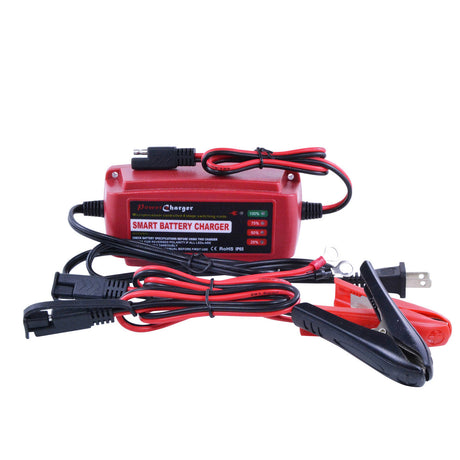 Photo of Universal Automatic IP65 Smart Battery Charger 12V / 5A / 100W by RM STATOR - Premium for UTVs / Side by Sides