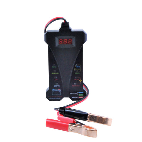 Photo of Universal 12 Volts Digital Battery Tester / Charging System Analyzer by RM STATOR - Premium for UTVs / Side by Sides