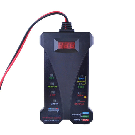 Photo of Universal 12 Volts Digital Battery Tester / Charging System Analyzer by RM STATOR - Premium for UTVs / Side by Sides