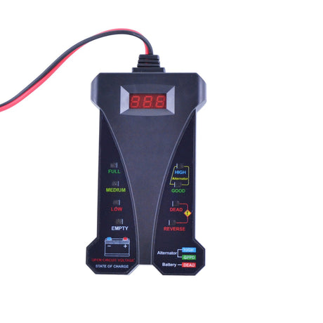 Photo of Universal 12 Volts Digital Battery Tester / Charging System Analyzer by RM STATOR - Premium for UTVs / Side by Sides