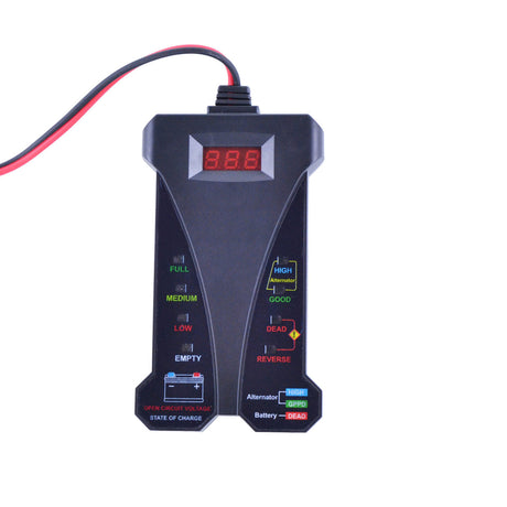Photo of Universal 12 Volts Digital Battery Tester / Charging System Analyzer by RM STATOR - Premium for UTVs / Side by Sides