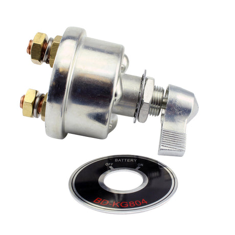 Photo of Universal 2 Post 125 amps / 12 V Master Battery Disconnect Switch SPST by RM STATOR - Premium for UTVs / Side by Sides