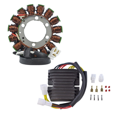 Photo of Kit Stator + Mosfet Voltage Regulator Rectifier for Suzuki GSXR 1000 2007 2008 | # 32800-47H10 31401-41G10 by RM STATOR - Premium for UTVs / Side by Sides