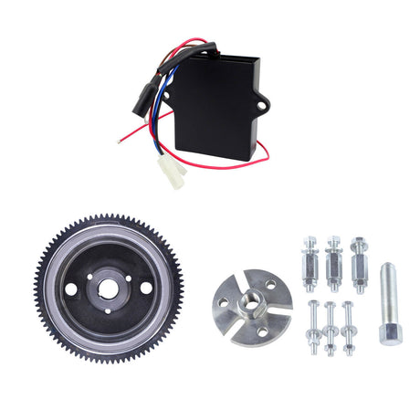 Photo of Kit Flywheel + Puller + Ignition Conversion for Polaris Sportsman Scrambler Magnum Big Boss Ranger 500 1997-2004 by RM STATOR - Premium for UTVs / Side by Sides
