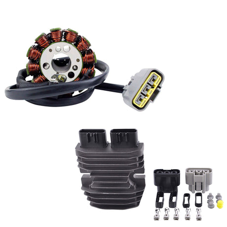 Photo of Stator + Voltage Regulator for Yamaha FZ1 / YZF R1 / FZ8 800 2006-15 | 5VY-81410-00-00 2D1-81410-00-00 5JW-81960-00-00 by RM STATOR - Premium for UTVs / Side by Sides
