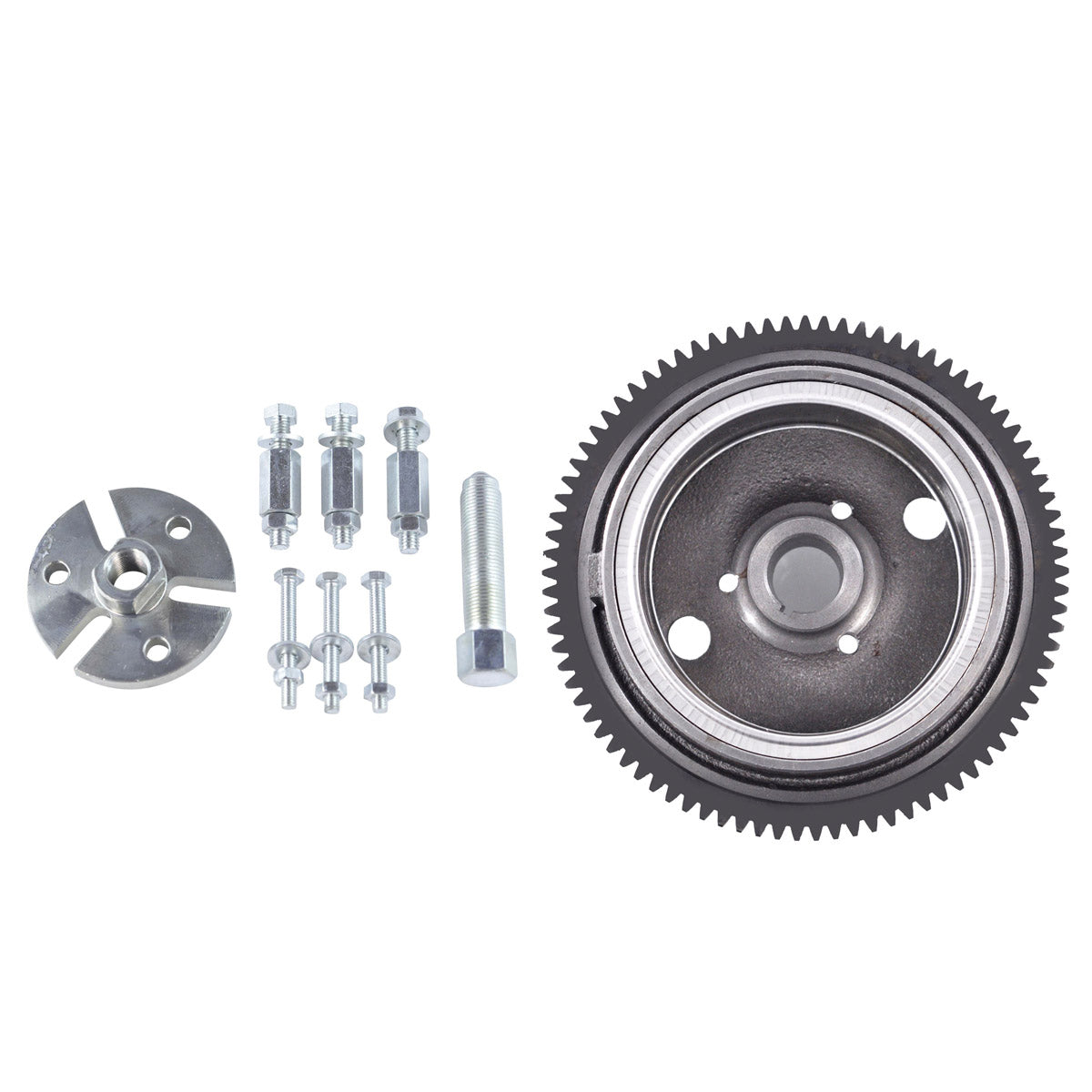 Photo of Kit Flywheel + Puller for Polaris Xpress 300 400L | Xplorer 400 / L | Sportsman Scrambler 400 | Big Boss 400L 1994-2002 by RM STATOR - Premium for UTVs / Side by Sides