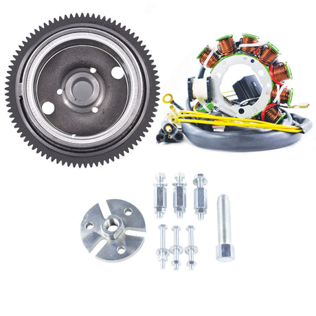 Photo of Improved Flywheel + Stator + Puller for Polaris Sportsman 335 400 500 | Xplorer 500 | Ranger 500 1995-2004 | # 3084974 by RM STATOR - Premium for UTVs / Side by Sides
