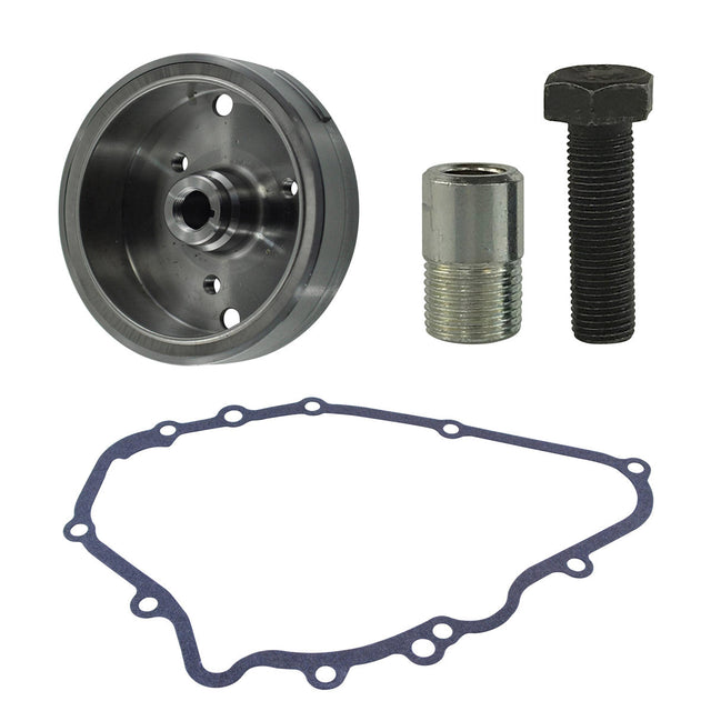 Photo of Kit Flywheel + Gasket + Flywheel Puller for Kawasaki VN 500 Vulcan / 454 LTD / Ninja 500 1985-1996 by RM STATOR - Premium for UTVs / Side by Sides