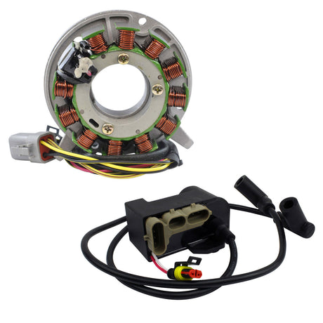 Photo of Kit Stator + CDI Box Ignition Coil Calibration Module for 2-Cyl Ski-Doo RER Skandic / GSX / GTX 1998-2013 | 420886603 by RM STATOR - Premium for UTVs / Side by Sides