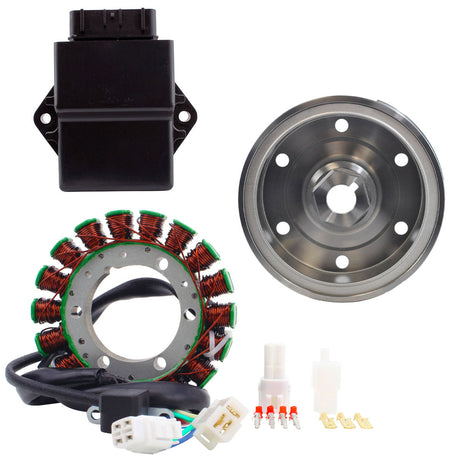 Photo of Kit Generator Stator + CDI Box + Flywheel for Arctic Cat TBX 500 | TRV 500 | 500 Manual | 500 Automatic 2003-2009 by RM STATOR - Premium for UTVs / Side by Sides