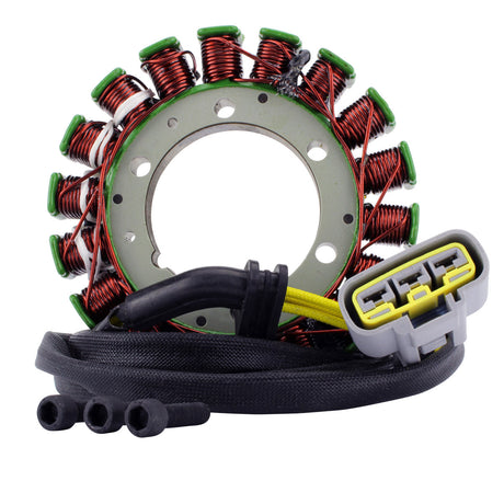 Photo of Solution Kit Generator Stator + Aluminum Series Regulator for Aprilia RSV / Tuono 1000 R 2004-2009 | AP0685330 AP0650341 by RM STATOR - Premium for UTVs / Side by Sides