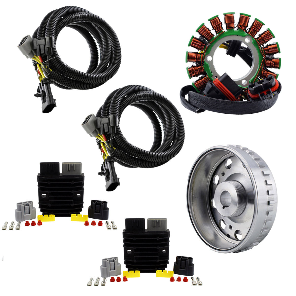 Photo of SPLYT Stator + Series Regulator + High Output Flywheel for Polaris Ranger / RZR / Sportsman 570 1000 2012-2025 | 4012941 by RM STATOR - Premium for UTVs / Side by Sides