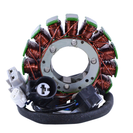 Photo of Kit Stator + Red Machined Aluminum Mosfet Regulator (CNC) for Kawasaki KVF 750 | KRF 800 | KRT 750 / 800 2014-2023 by RM STATOR - Premium for UTVs / Side by Sides
