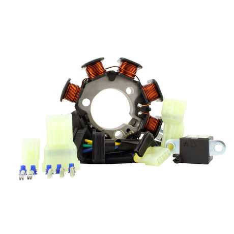 Photo of Kit Stator + Mosfet Voltage Regulator for Honda TRX 250 X / EX 2006-2024 | # 31120-HN6-A31 31600-HM8-B00 by RM STATOR - Premium for UTVs / Side by Sides