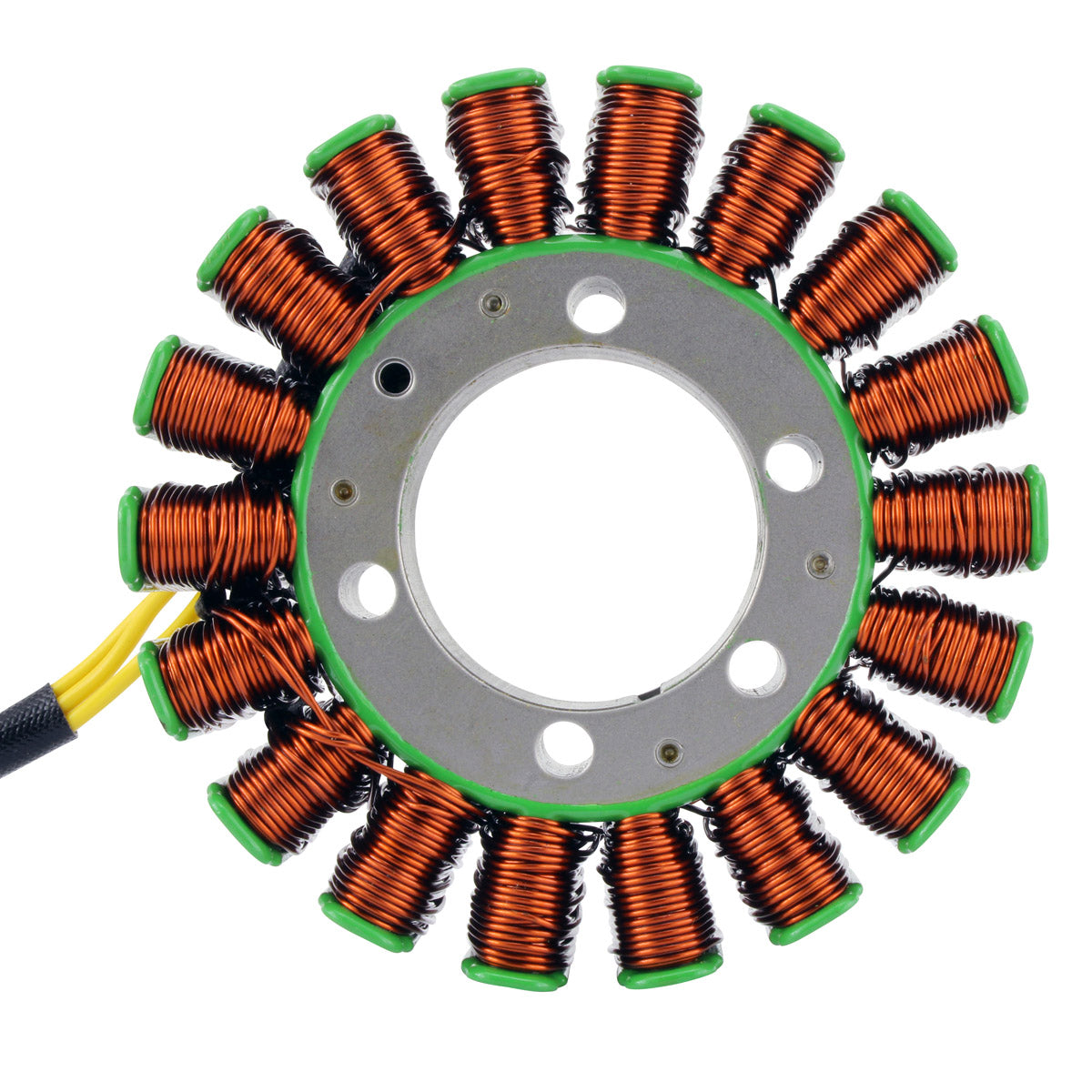 Photo of Kit Stator + RMSTATOR Red Machined Aluminum Mosfet Regulator for Honda TRX 420 Rancher FA 2014-2021 | OEM# 31120-HR3-A61 by RM STATOR - Premium for UTVs / Side by Sides