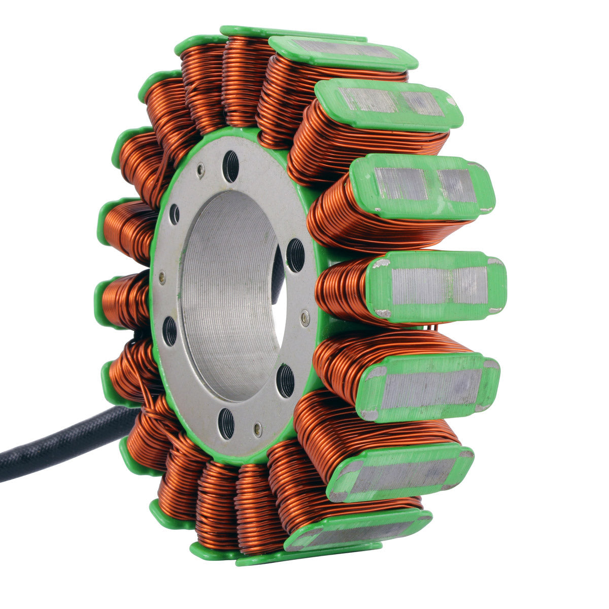 Photo of Kit Stator + RMSTATOR Red Machined Aluminum Mosfet Regulator for Honda TRX 420 Rancher FA 2014-2021 | OEM# 31120-HR3-A61 by RM STATOR - Premium for UTVs / Side by Sides