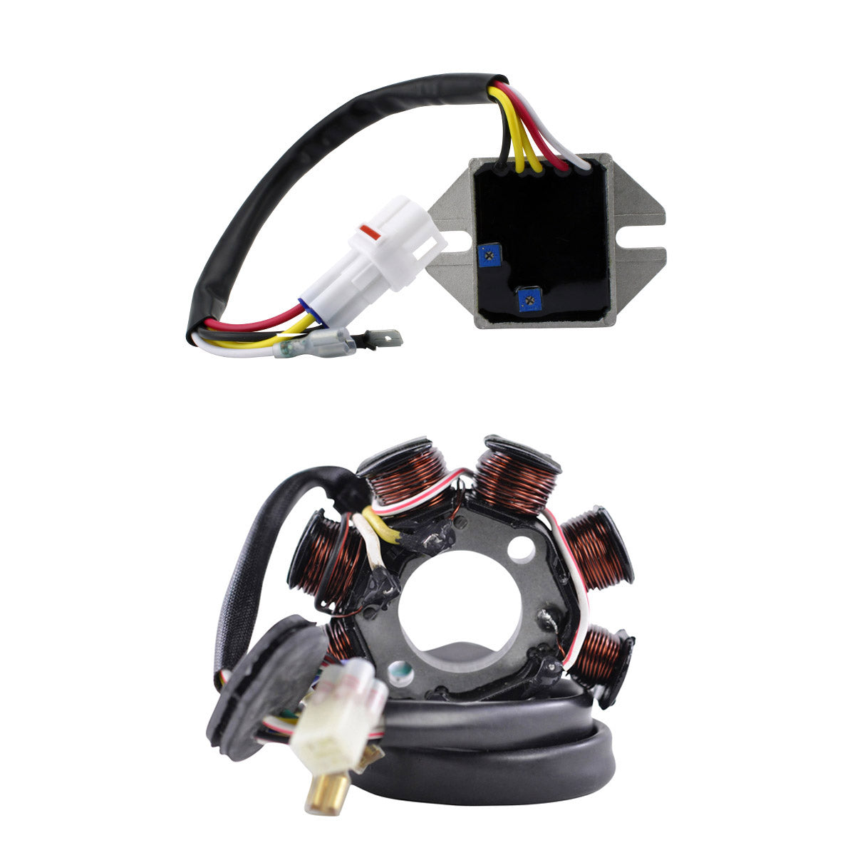 Photo of 100W DC Converted Stator + Voltage Regulator for KTM 200 / 250 / 300 XC / XCW | Husqvarna TE 250 / 310 2008-2016 by RM STATOR - Premium for UTVs / Side by Sides