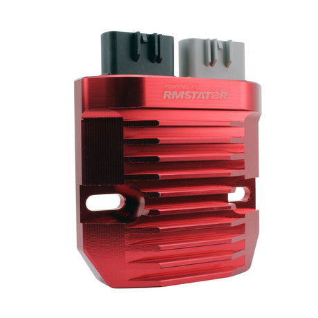 Photo of Kit Generator Stator + RMSTATOR Red Machined Aluminum Mosfet Regulator for Honda CBR 600 RR 2013-2024 | 31120-MJC-D01 by RM STATOR - Premium for UTVs / Side by Sides