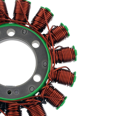 Photo of Kit Generator Stator + RMSTATOR Red Machined Aluminum Mosfet Regulator for Honda CBR 600 RR 2013-2024 | 31120-MJC-D01 by RM STATOR - Premium for UTVs / Side by Sides