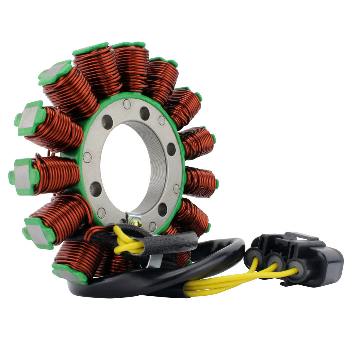 Photo of Kit Generator Stator + Red Machined Lithium-Ion Battery Compatible Regulator for Honda CBR600 RR 2013-2025 31600-HR0-F01 by RM STATOR - Premium for UTVs / Side by Sides