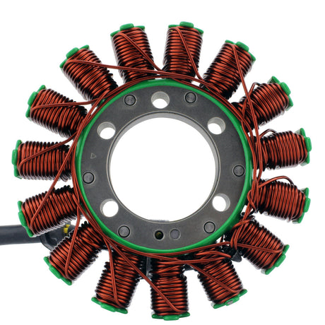 Photo of Kit Generator Stator + Red Machined Lithium-Ion Battery Compatible Regulator for Honda CBR600 RR 2013-2025 31600-HR0-F01 by RM STATOR - Premium for UTVs / Side by Sides