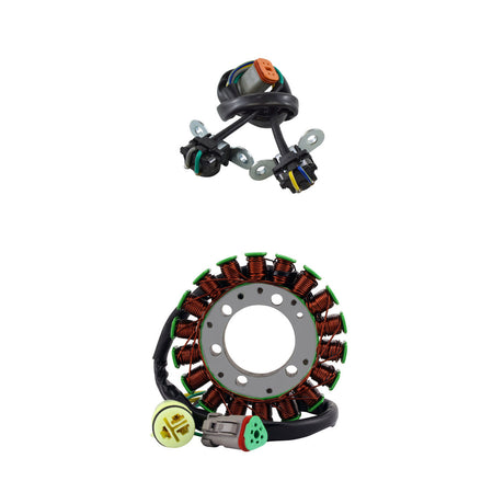 Photo of Kit Stator + Pickup Coil 300 ohms for Ski-Doo Grand Touring Legend Sport 600 700 800 1999-2002 | 410922907 410922940 by RM STATOR - Premium for UTVs / Side by Sides