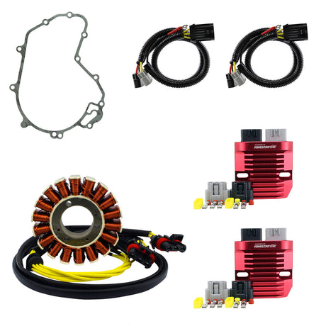 Photo of SPLYT Dual Stator + Series Voltage Regulator for Can-Am Outlander Maverick Renegade 650 850 1000 2007-2021 | 420685632 by RM STATOR - Premium for UTVs / Side by Sides