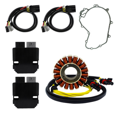 Photo of SPLYT Dual Stator + REVOLT Voltage Regulator for Can-Am Outlander Maverick Renegade 570 650 850 1000 2007-2021 420685632 by RM STATOR - Premium for UTVs / Side by Sides